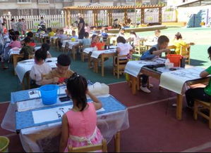 藝術月 東勝區鐵西實幼蒙氏園扎染與水墨畫活動，傳承文化，感受魅力